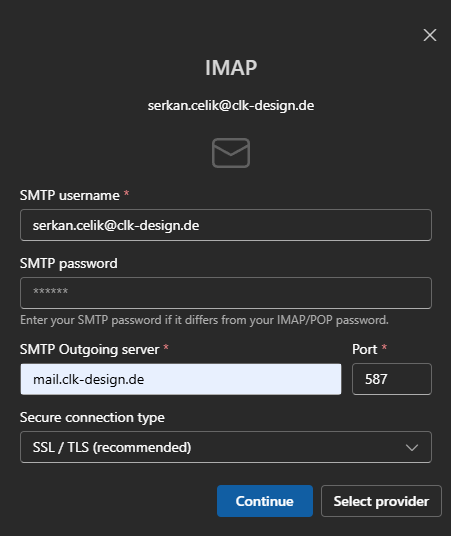 Email Konto auf Outlook Desktop einrichten 7
